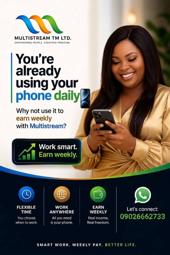 Multistream — work smart, earn weekly
